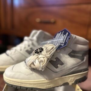 New Balance 650R Aime Leon Dore White Grey M5.5 W7 RARE NIB Stck-x verified